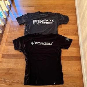 Three Forged tee shirts